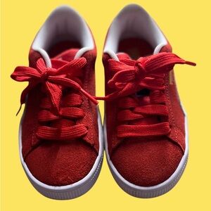 Kids Red Sneakers
